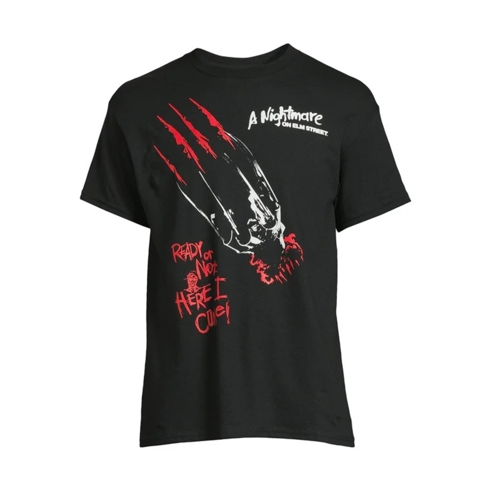 Nightmare On Elm Street nwt Men's Big & Tall Claw Catch Graphic Tee